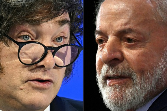 "LOPOV, ŠLJAM" Neviđeni skandal: Milej ŽESTOKO IZVREĐAO Lulu, Brazil smanjuje diplomatsko prisustvo u Argentini
