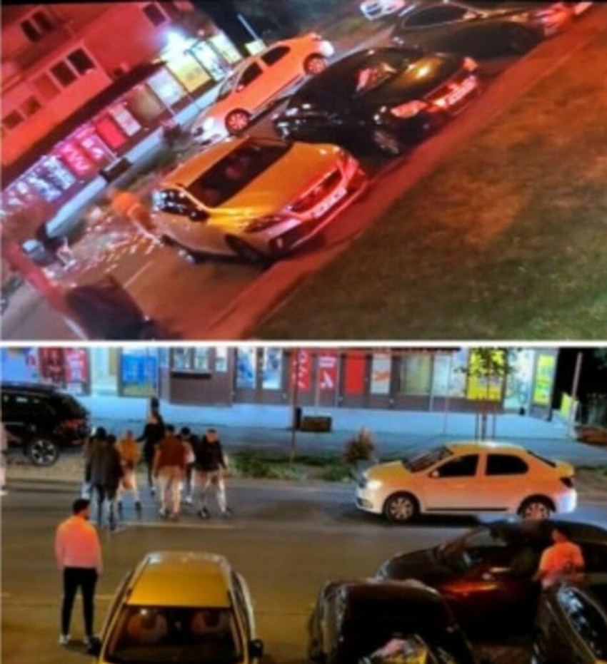 Bacila pare na ulicu