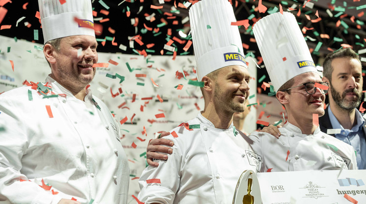 A magyar döntöt Veres István nyerte / Fotó: Magyar Bocuse d'Or Akadémia