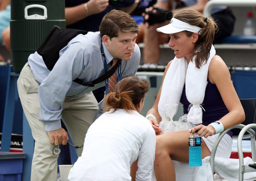 Johanna Konta zemdlała w trakcie meczu US Open z Cwetaną Pironkową