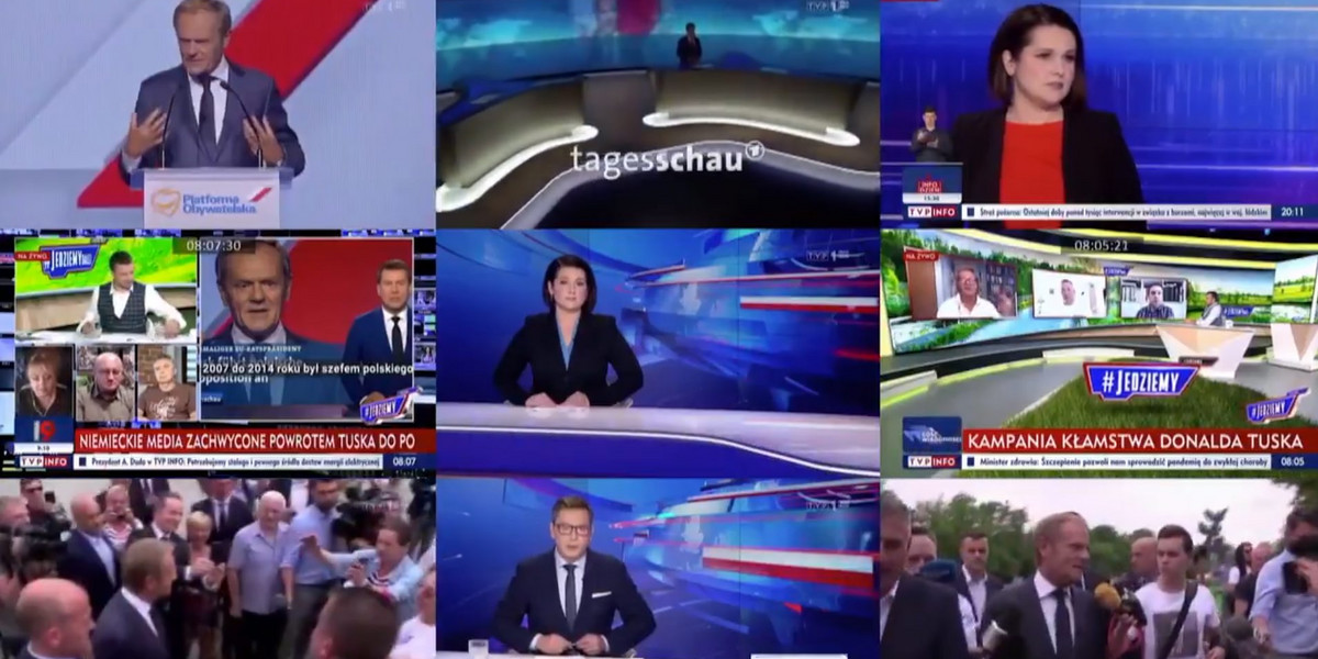 Fakty TVP pokazały, jak montowany jest program Wiadomości TVP.