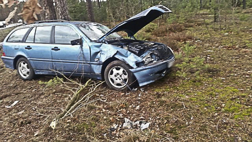 Wypadek na "trasie śmierci"