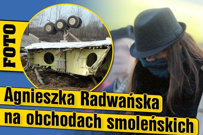 Radwańska na obchodach smoleńskich. FOTO