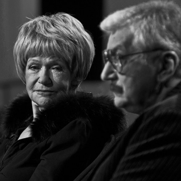 Maria Czubaszek i Wojciech Karolak, 2012 r.