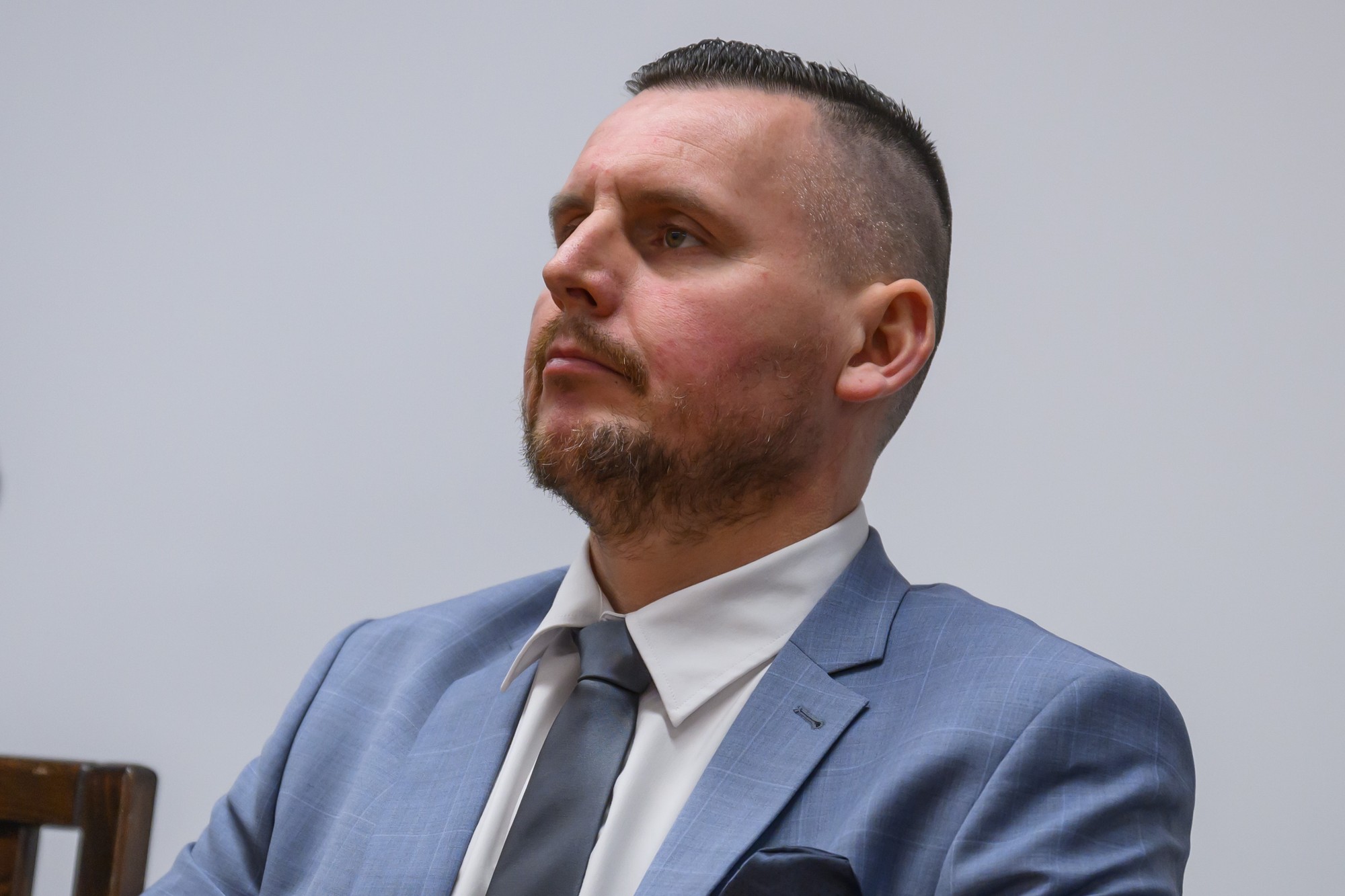 Obvinený youtuber Daniel Bombic v súdnej sieni Najvyššieho súdu SR.