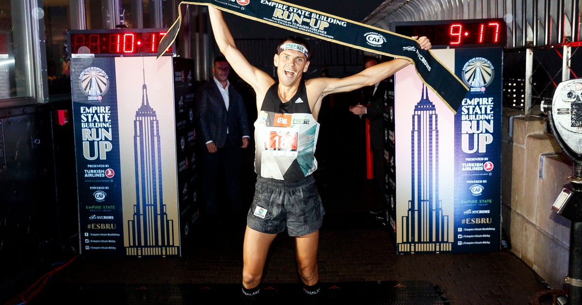 Piotr Łobodziński znów wygrał bieg na Empire State Building Wiadomości