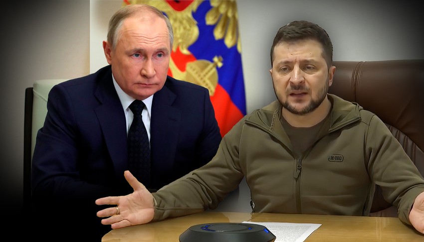 Vladimir Putin i Volodimir Zelenski