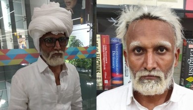 Young man nabbed after dressing like an 81-year-old man to fly to US with fake visa (video)