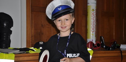 Adaś został policjantem! Spełniło się jego marzenie