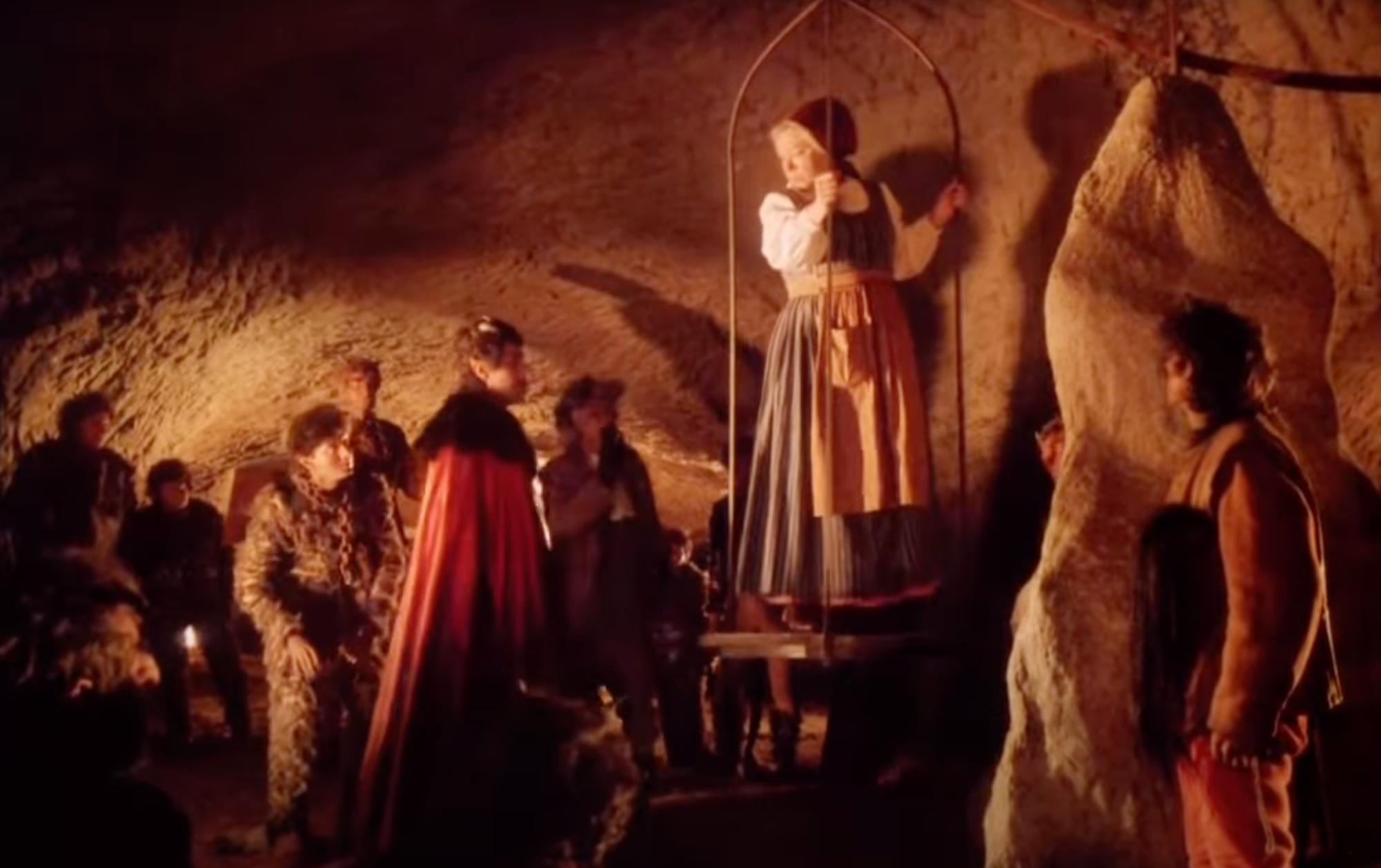 Česká herečka Jana Dítětová vo filme S čerty nejsou žerty.