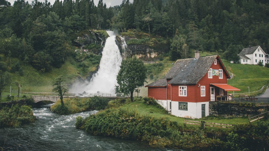 Czy kolor domu w Norwegii ma znaczenie?