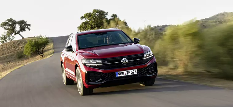 Volkswagen Touareg po liftingu. Jeden szczegół rzuca się w oczy