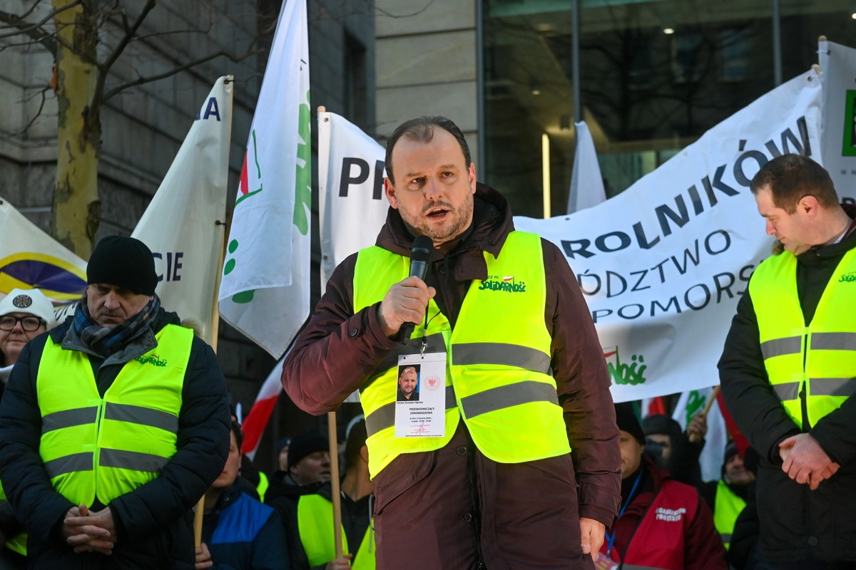 Protest rolników w Warszawie. Powodem umowa z Mercosur, Zielonemu Ładowi, importowi z Ukrainy