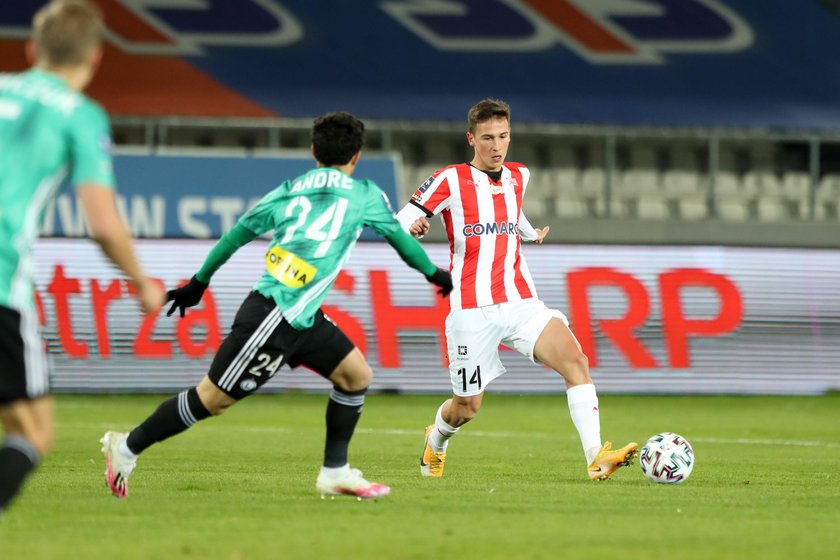 Pilka nozna. PKO Ekstraklasa. Cracovia Krakow - Legia Warszawa. 22.11.2020