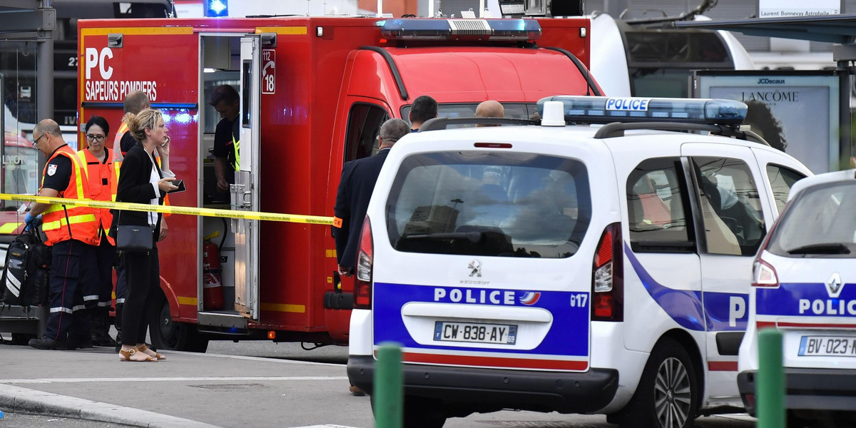 Atak nożownika we Francji. Jedna osoba nie żyje