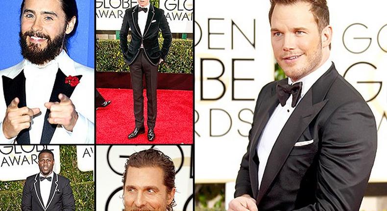 Golden Globes Awards 2015 Men Fashion