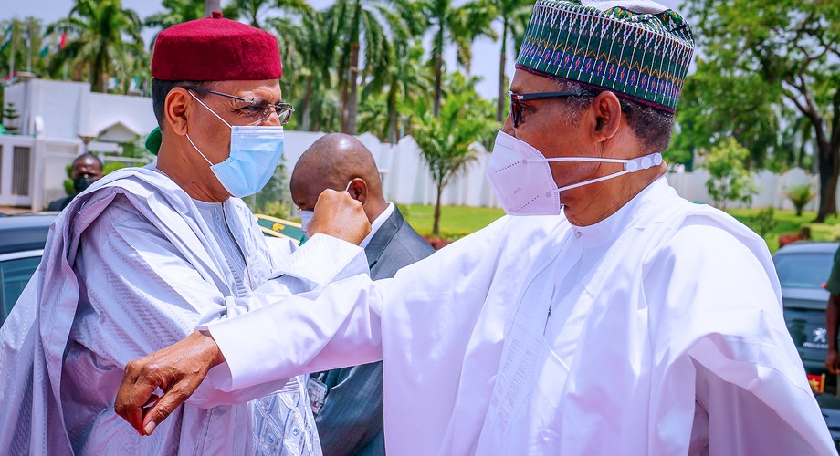 Buhari hosts newly-elected Nigerien President Mohamed Bazoum | Pulse Nigeria