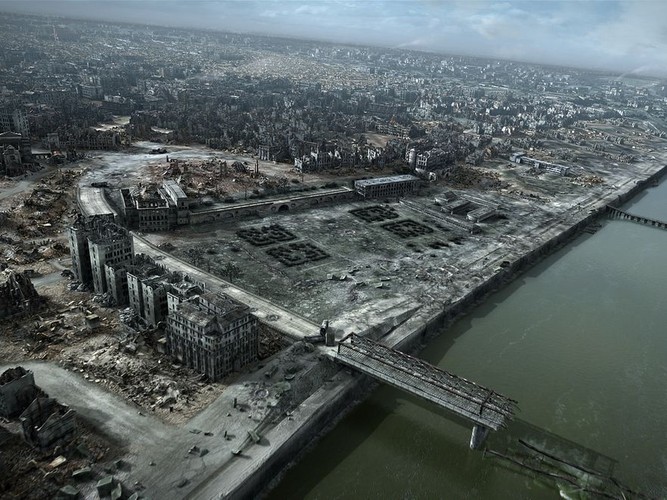 'Miasto ruin'. Zobacz Warszawę w gruzach