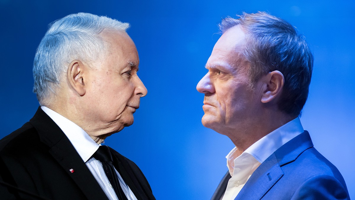 Jarosław Kaczyński i Donald Tusk