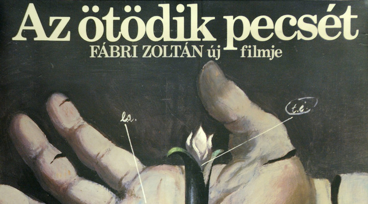 Az ötödik pecsét 1976-os plakátja /Fotó: MTI/Czimbal Gyula