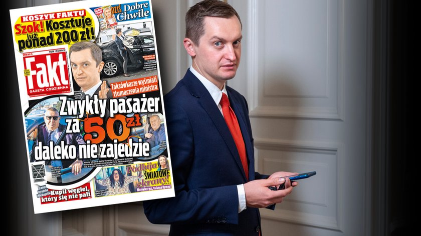 Minister Kaleta nie widzi nic złego w tym, że służbowym autem podwozi dzieci do szkoły. Twierdzi, że Fakt nie ma racji, że mu to wytyka