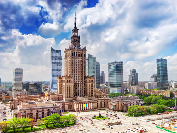Warszawa. Pałac Kultury i Nauki