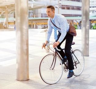 Rower prawie jak firmowy samochód