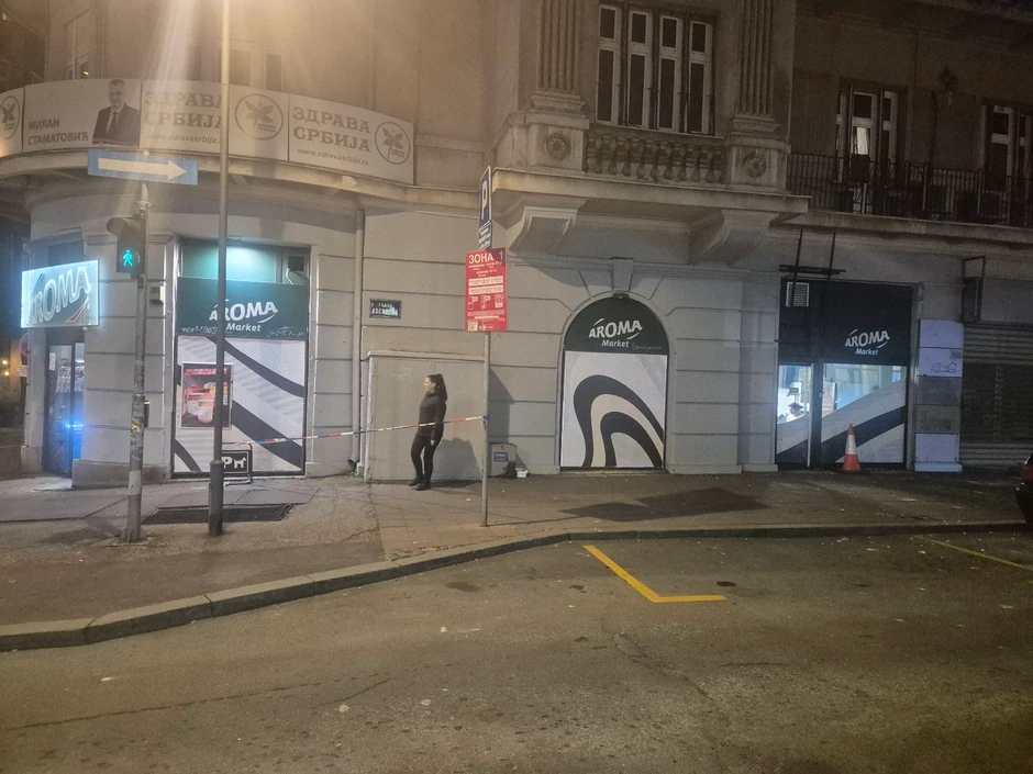 Pala fasada u Kosovskoj ulici