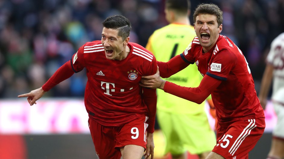 Thomas Mueller i Robert Lewandowski