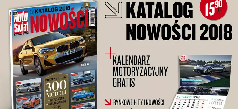 Katalog „Nowości 2018” z kalendarzem już w sprzedaży!