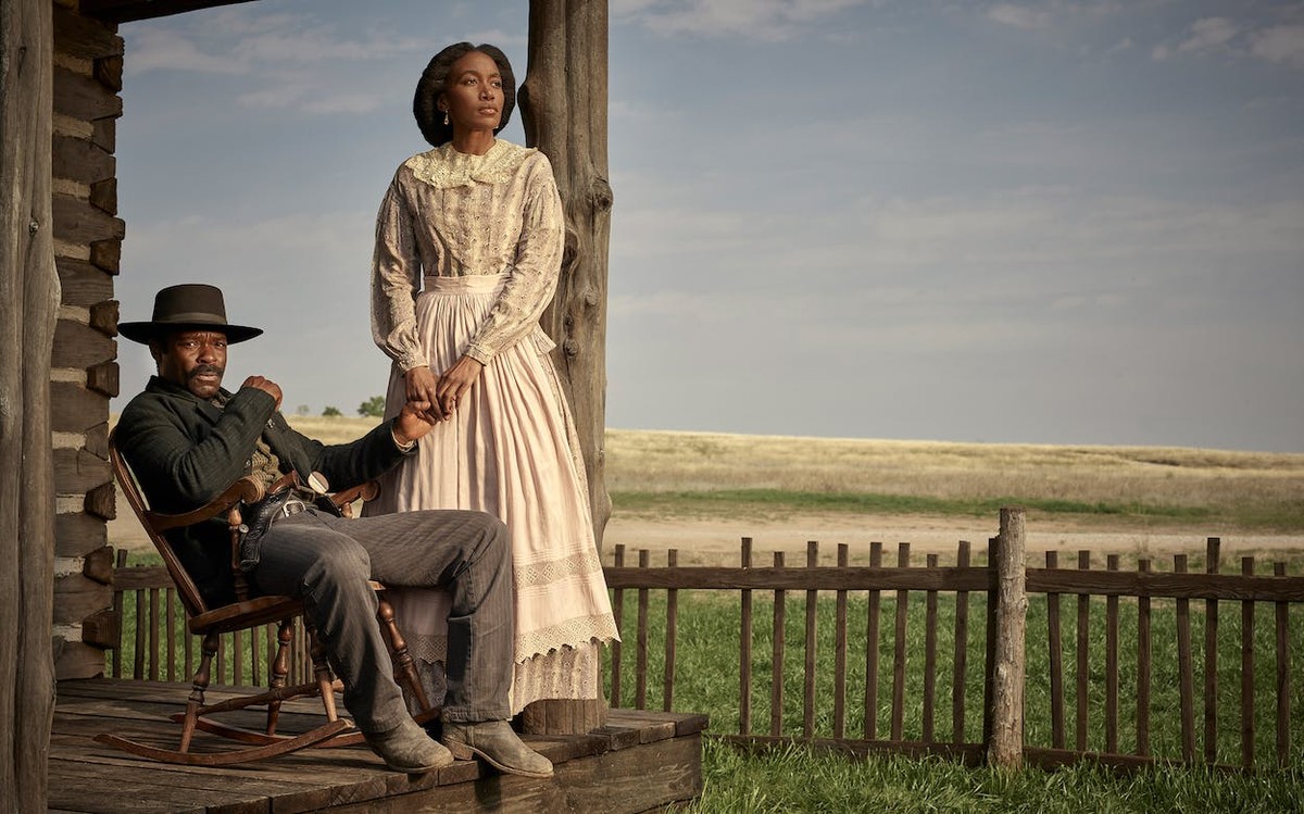 David Oyelowo i Lauren Banks w serialu "Lawmen: Bass Reeves"