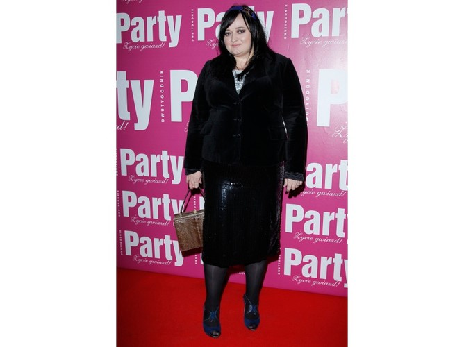 Gwiazdy na 4 urodzinach magazynu 'Party': Gosia Baczyńska.