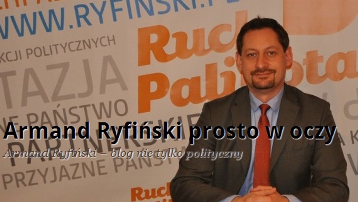 "Pisałem niedawno, że kler to złodzieje - na potwierdzenie tego faktu nie trzeba było długo czekać" - pisze na swoim blogu w Onecie Armand Ryfiński z Ruchu Palikota. Poseł odnosi się tym samym do wyroku w sprawie tzw. afery selezjańskiej.