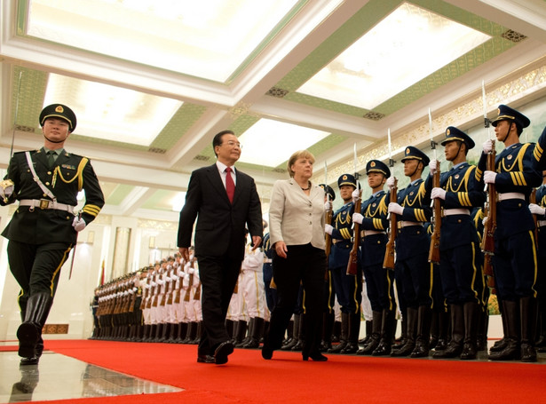 Angela Merkel pojechała po chińskie posiłki