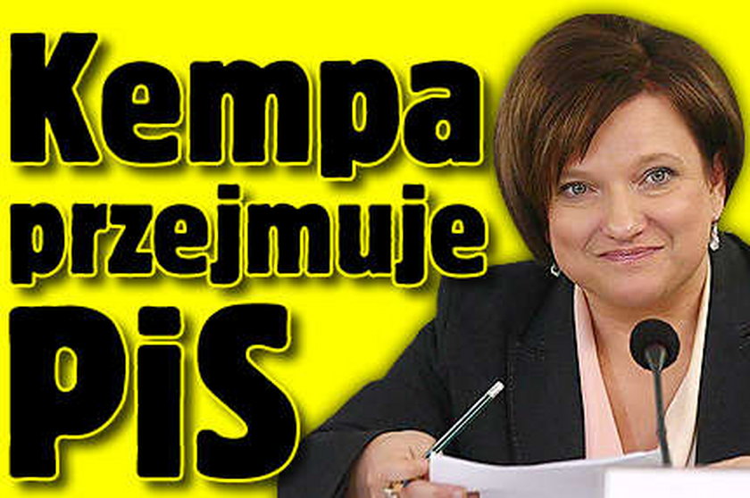 Beata Kempa bierze PiS!