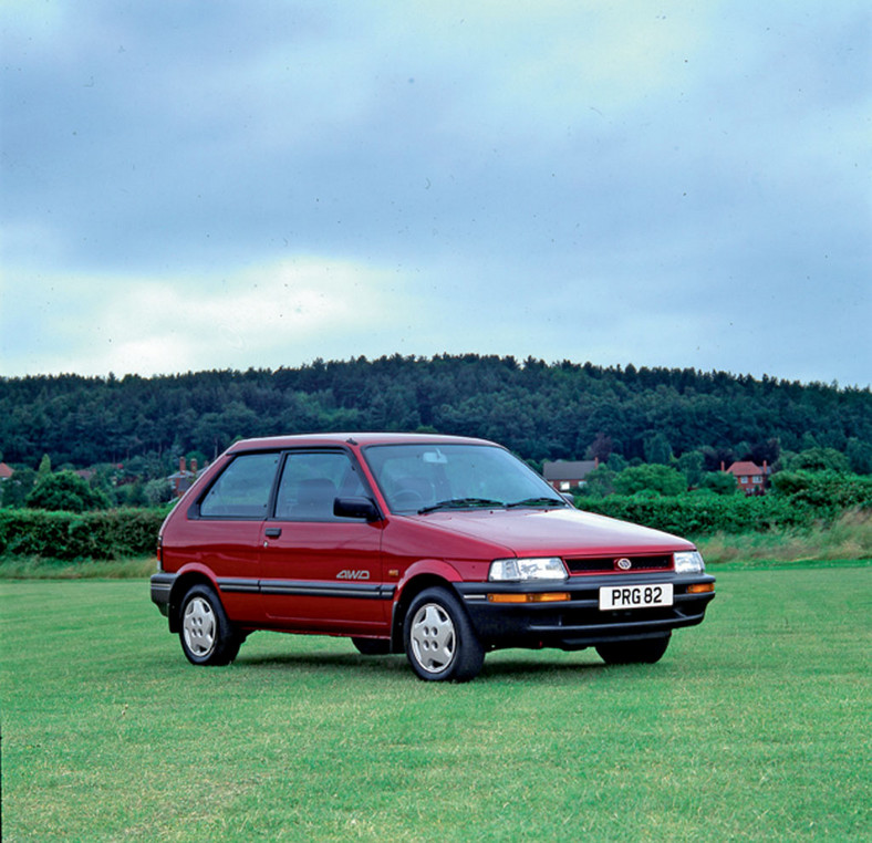 Rok 1985 Subaru Justy