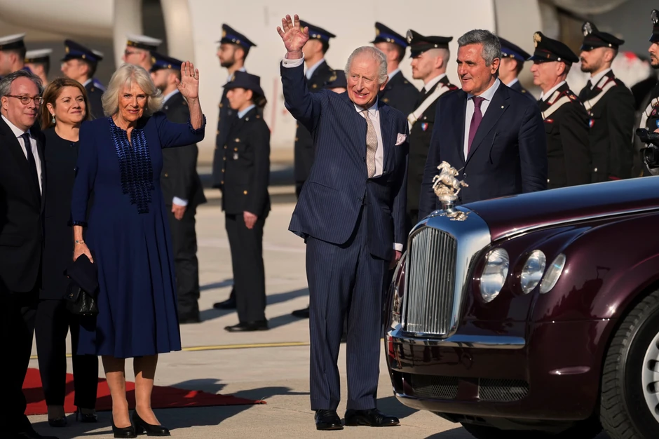 Britanski kralj Čarls i  kraljica Kamila