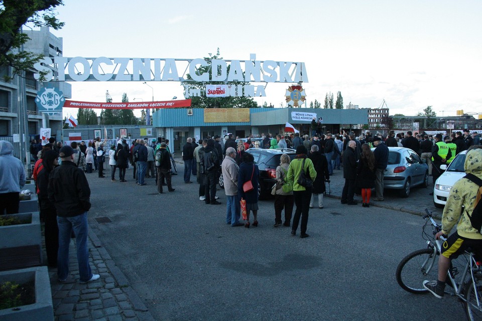 Protest "Solidarności". Fot. Ewelina Potocka / Onet