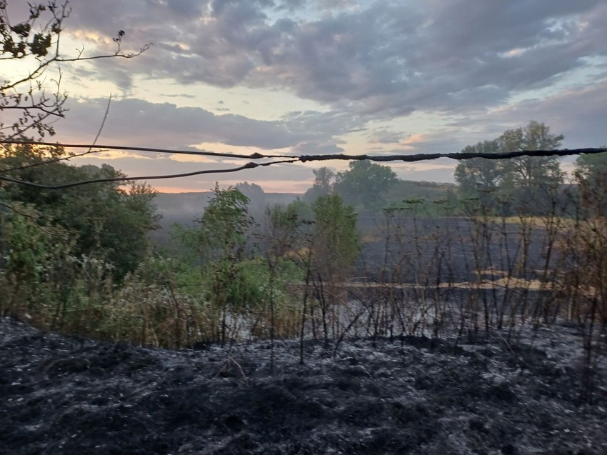 Selo Rečica u Žitorađi požar