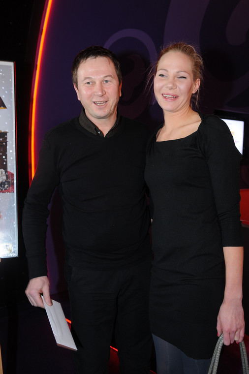 Piotr Cyrwus z córką Anną Marią Stachoń