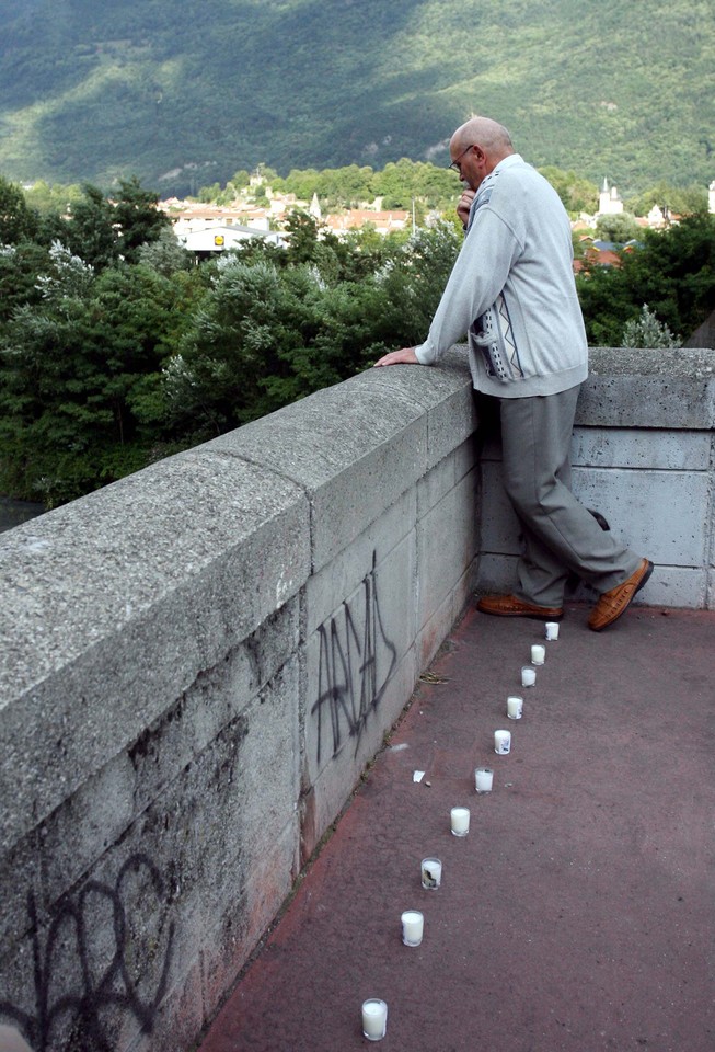 Rodziny na miejscu tragedii