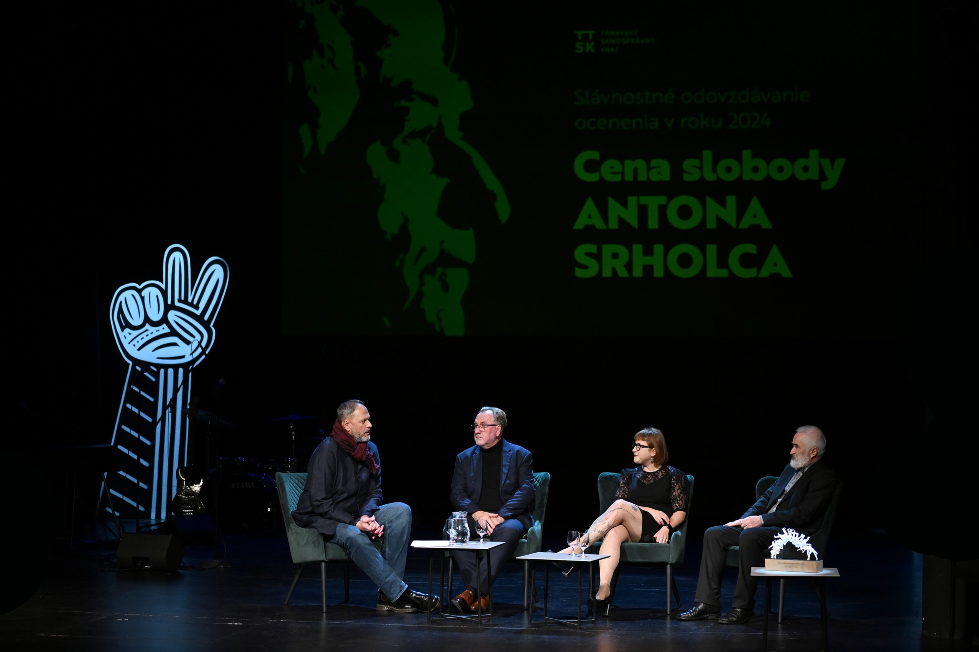 35. ročník odovzdávania Ceny slobody Antona Srholca v Divadle Jána Palárika v Trnave