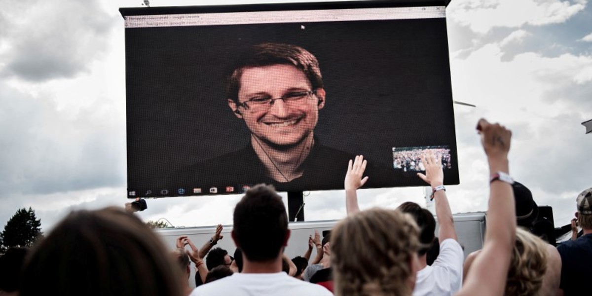 The military reportedly used a fake news story on Edward Snowden's death to test its cybersecurity