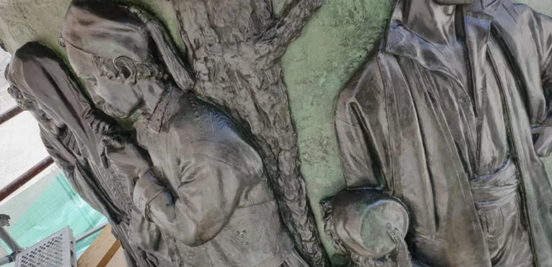 Spomenik knezu Mihailu posle restauracije