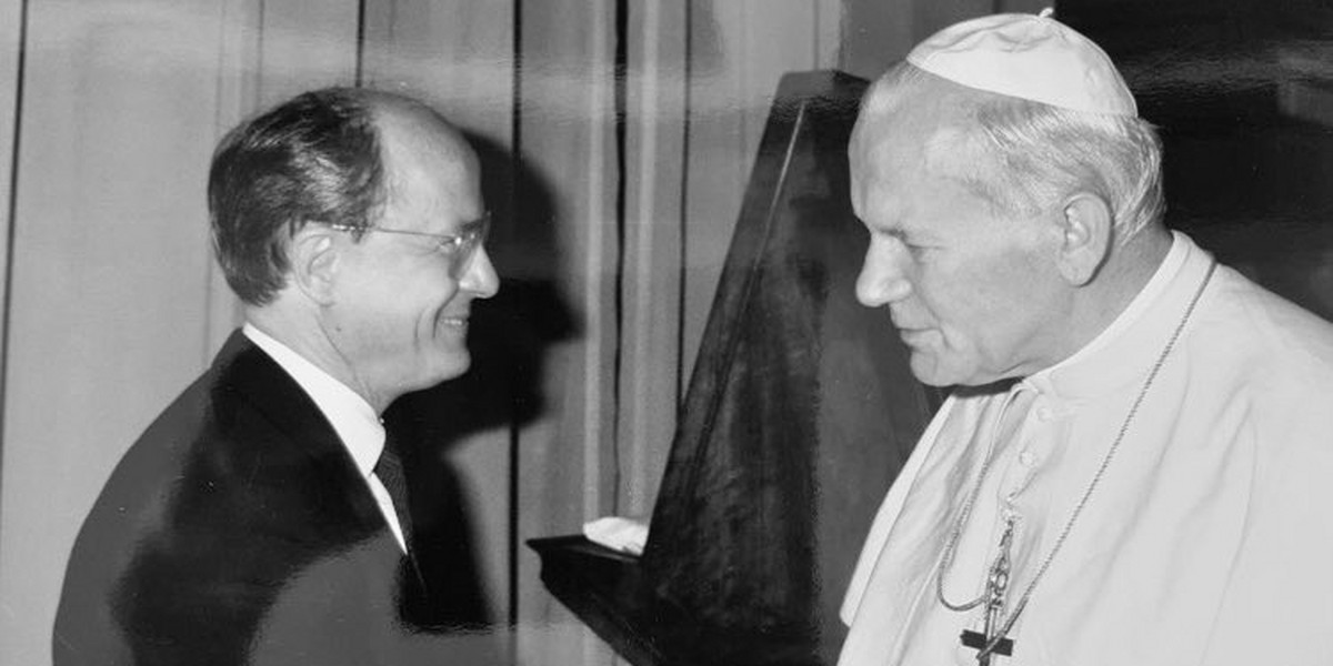 Josef Pawliczek i Jan Paweł II