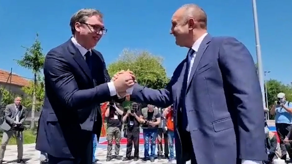 Aleksandar Vučić i Rumen Radev