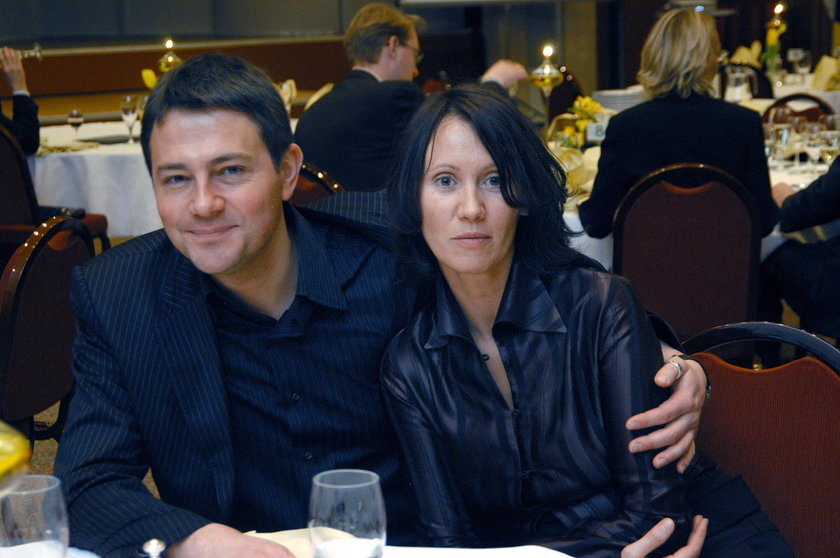 Krzysztof Ibisz z byłą żoną