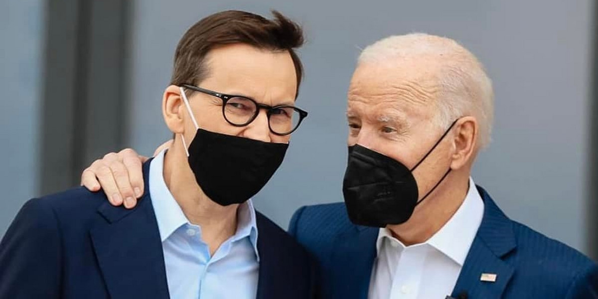 Premier Morawiecki dla Faktu: Joe Biden rozumie Polskę doskonale