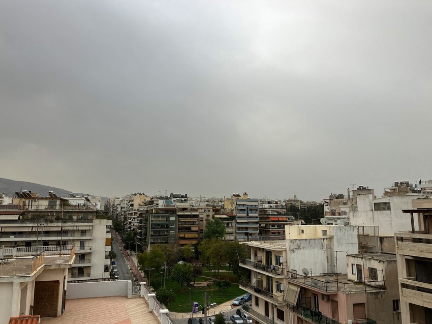 Peščana oluja, Atina