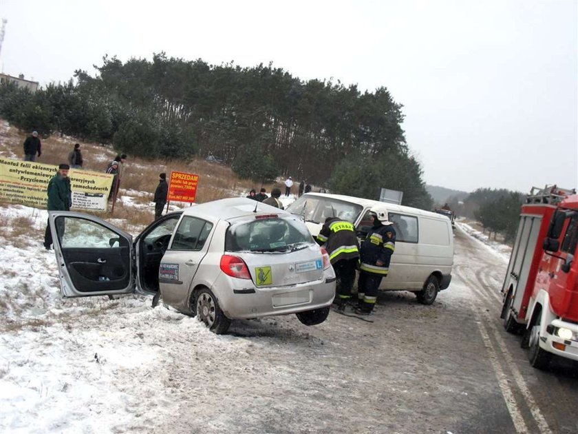 Wypadek "elki". Instruktor nie żyje